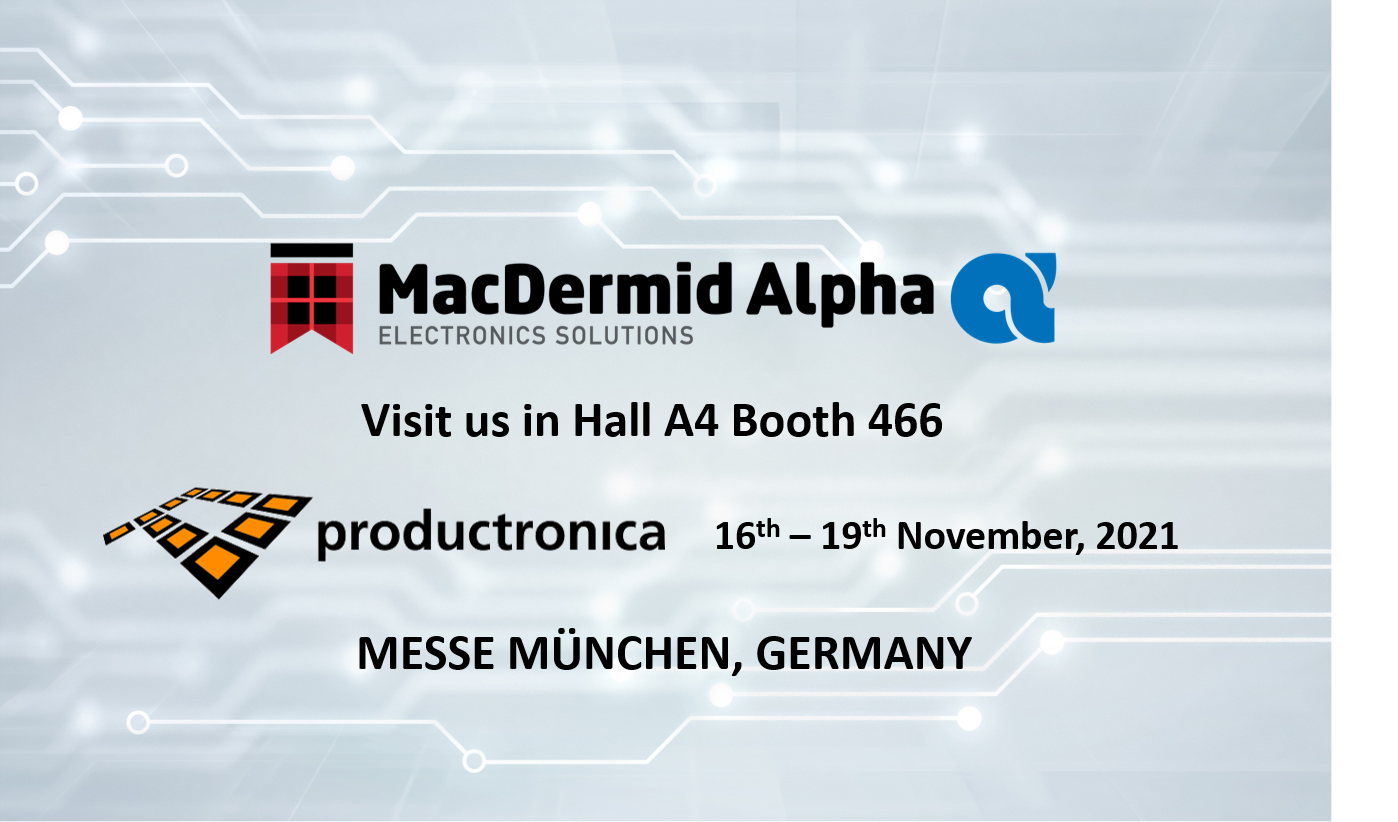 MacDermid Alpha at Productronica Europe 