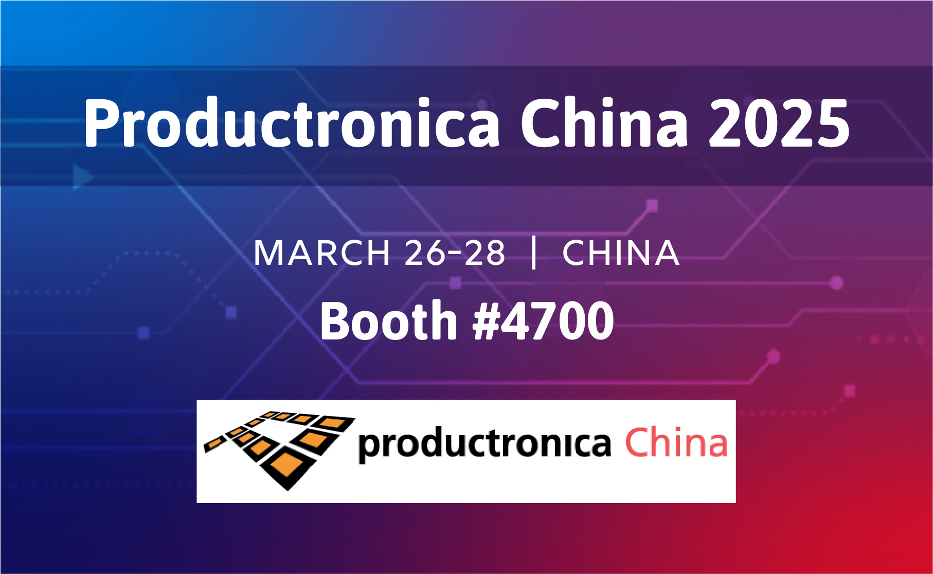 Productronica China 2025